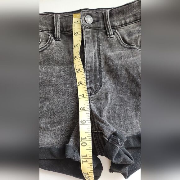 Pacsun Women's Black Denim Shorts Size 26 - Picture 6 of 7